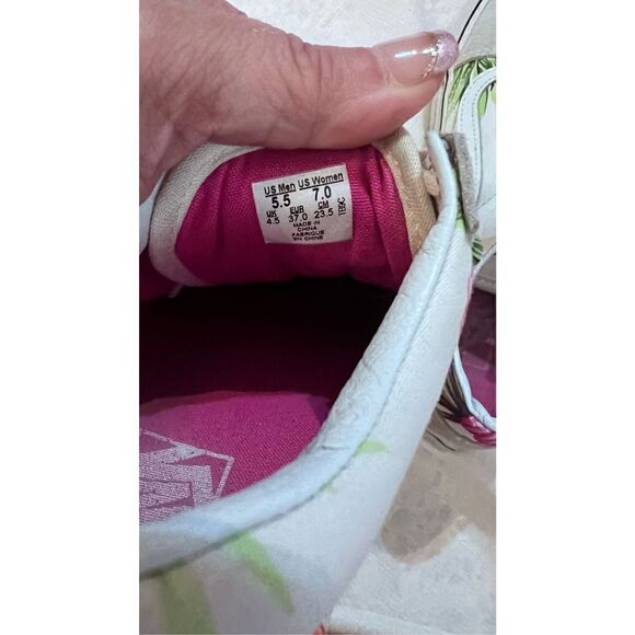 VANS OLD SKOOL ALOHA TROPICAL SKATE SHOES SNEAKERS M SZ 5.5 W SZ 7 - Picture 10 of 14